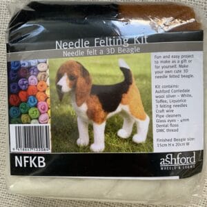 Ashford Needle Felting Kit – Beagle
